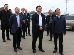 湖南省地方金融监管局调研组来福尔程环保调研指导上市工作